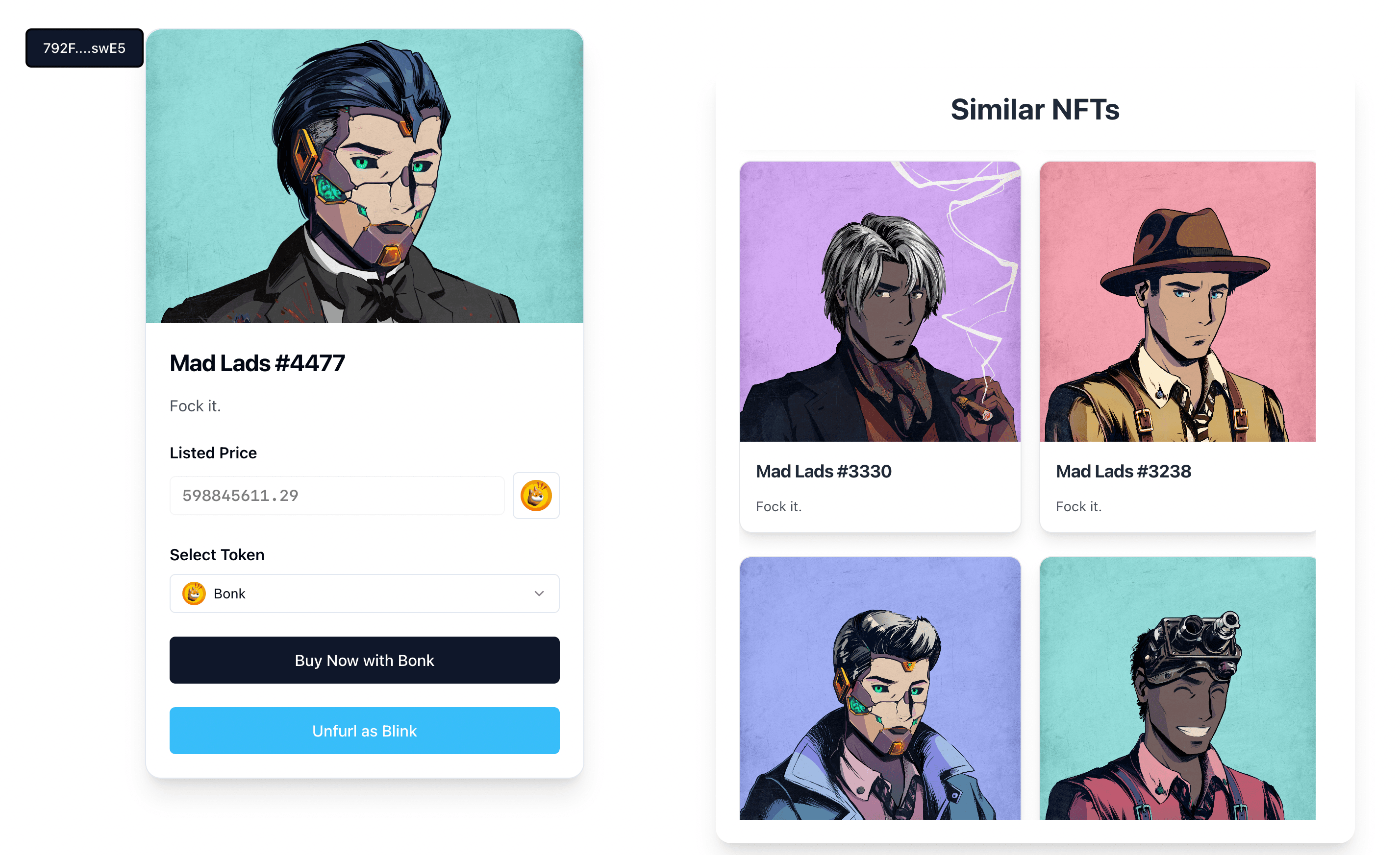Swap NFT